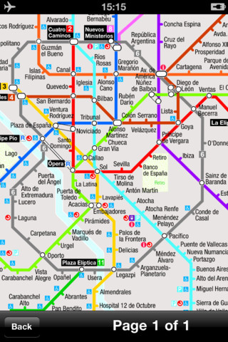 【马德里(西班牙)地图 - 下载地铁线路图,城市地